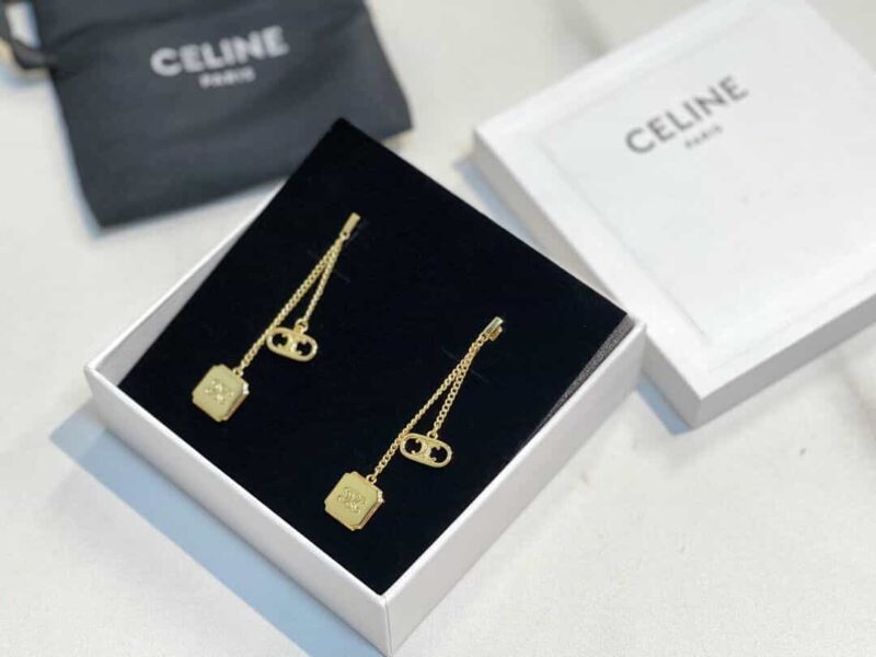 Celine赛琳凯旋门流苏耳钉耳环
