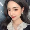 20CHANEL香奈儿双c珍珠耳钉耳环