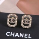 ☑️CHANEL香奈儿c1双c八边形珍珠耳钉耳环