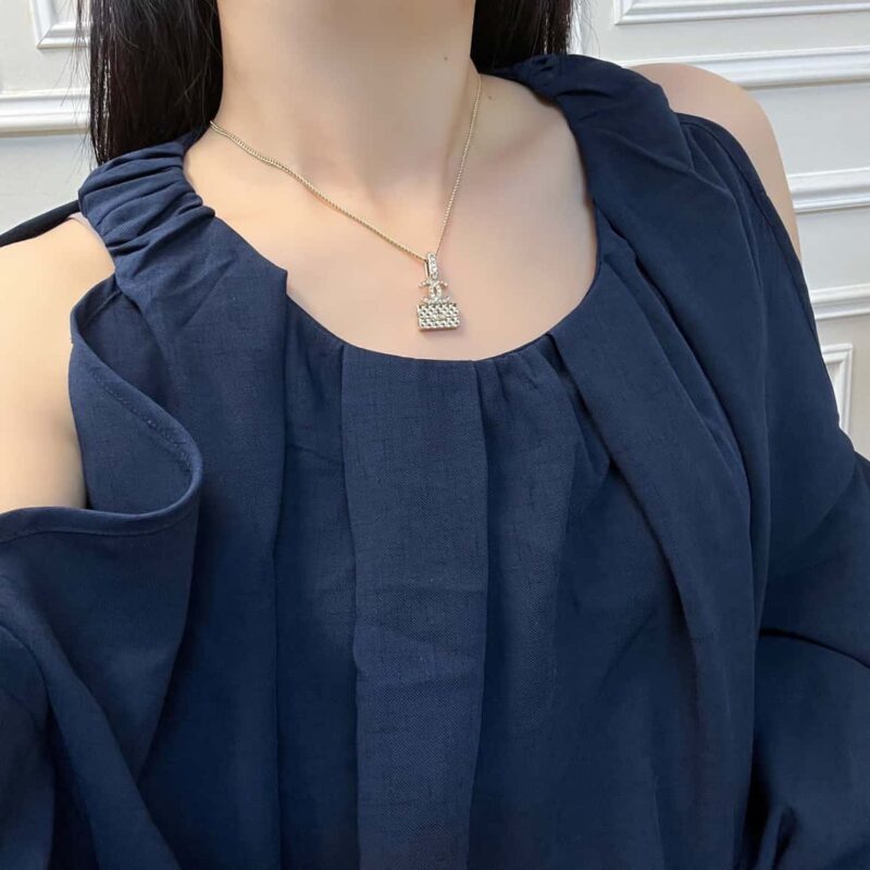 ☑️CHANEL香奈儿双c包包项链 - Image 4
