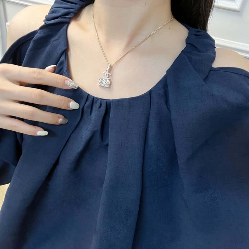 ☑️CHANEL香奈儿双c包包项链 - Image 6