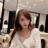 香奈儿字母CHANEL双c满钻项链