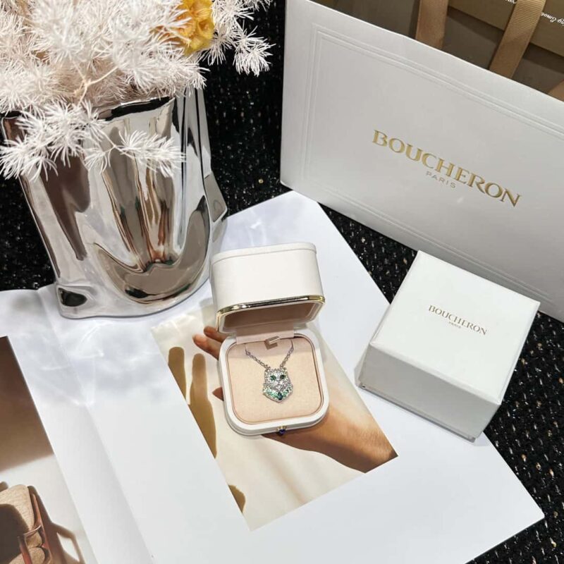 ☀ BOUCHERON/宝诗龙满钻龙猫项链 耳钉 ☀ - Image 10