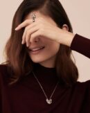☀ BOUCHERON/宝诗龙满钻龙猫项链 耳钉 ☀