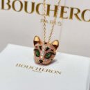 ☀ BOUCHERON/宝诗龙满钻龙猫项链 耳钉 ☀