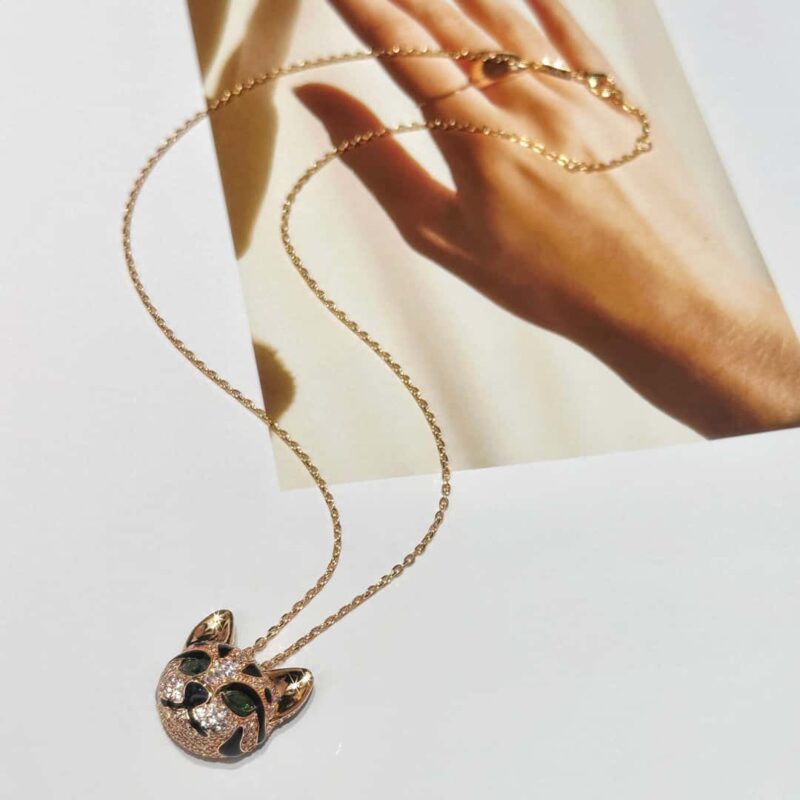 ☀ BOUCHERON/宝诗龙满钻龙猫项链 耳钉 ☀ - Image 16