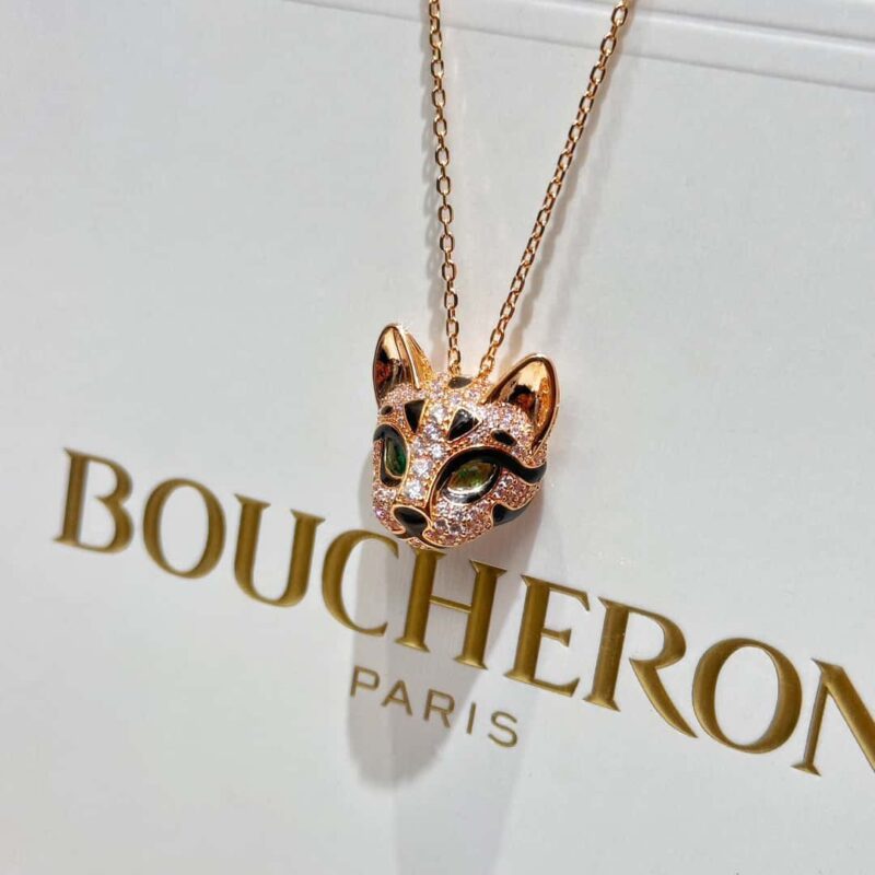 ☀ BOUCHERON/宝诗龙满钻龙猫项链 耳钉 ☀ - Image 17
