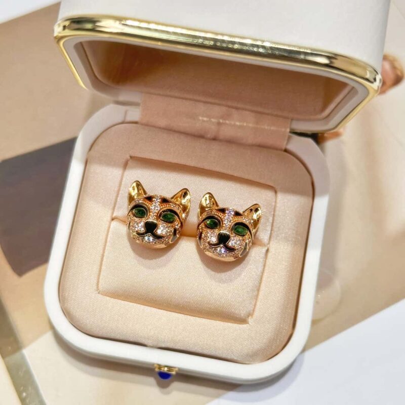 ☀ BOUCHERON/宝诗龙满钻龙猫项链 耳钉 ☀ - Image 19