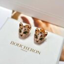 ☀ BOUCHERON/宝诗龙满钻龙猫项链 耳钉 ☀