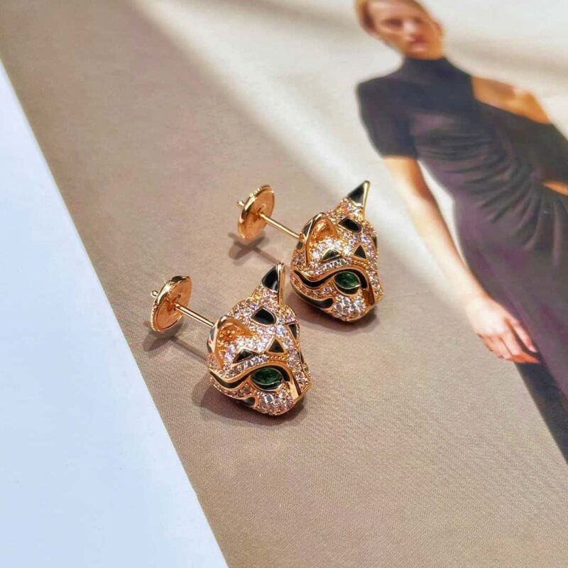 ☀ BOUCHERON/宝诗龙满钻龙猫项链 耳钉 ☀ - Image 22