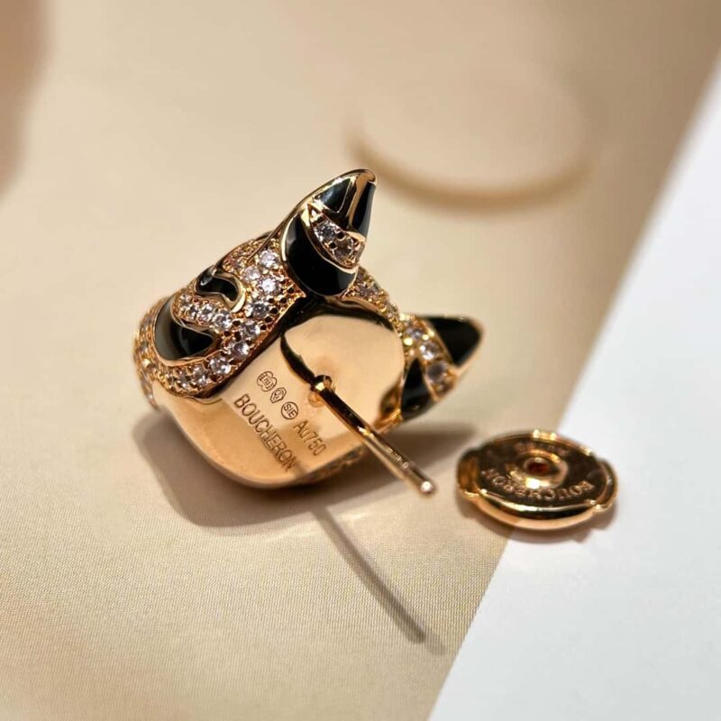 ☀ BOUCHERON/宝诗龙满钻龙猫项链 耳钉 ☀ - Image 24