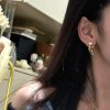 ☀️☑️ 香奈儿双C五角星⭐星星耳钉耳环 ☀️