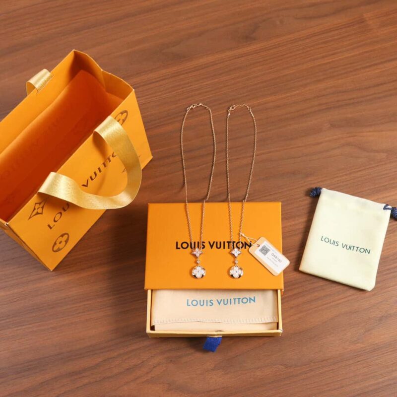 Q94355 ☀Louis Vuitton 路易威登LV COLOR BLOSSOM 菱形贝壳项链 - Image 3