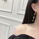 ☀️☑️ Celine瑟琳凯旋门桃心爱心珍珠耳钉耳环