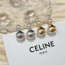 ☀️☑️ Celine瑟琳凯旋门珍珠耳钉耳环 ☀️