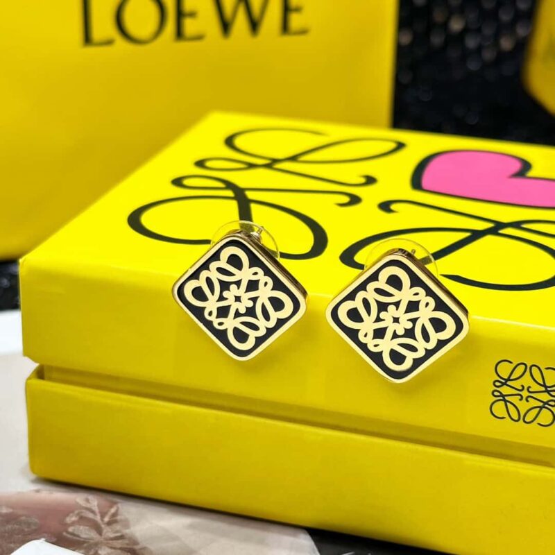 ❤️新品 【款式】LOEWE罗意威方形月饼耳环耳钉 - Image 4