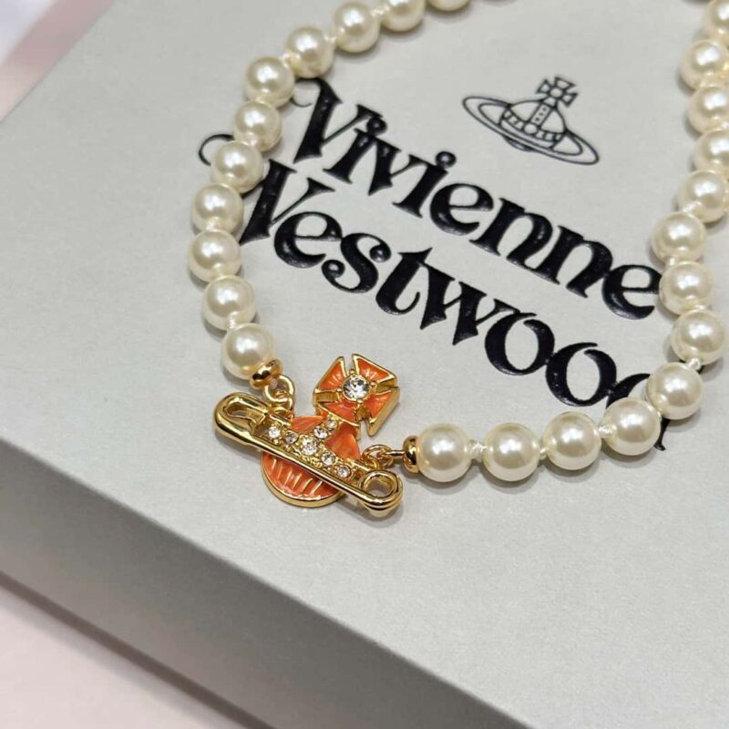 ☑️ Vivienne Westwood西太后土星珍珠手链项链 - Image 17