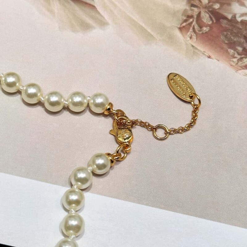 ☑️ Vivienne Westwood西太后土星珍珠手链项链 - Image 19