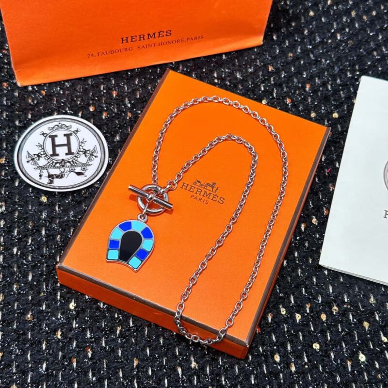 新品 ☀HERMES爱马仕Helios Fer a Cheval马蹄项链 ☀ - Image 6