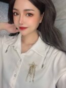 CHANEL香奈儿双c五角星流苏胸针