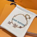 M1220A ☀Louis Vuitton 路易威登LV ICONIC TRESOR满钻粉钻手链 ☀