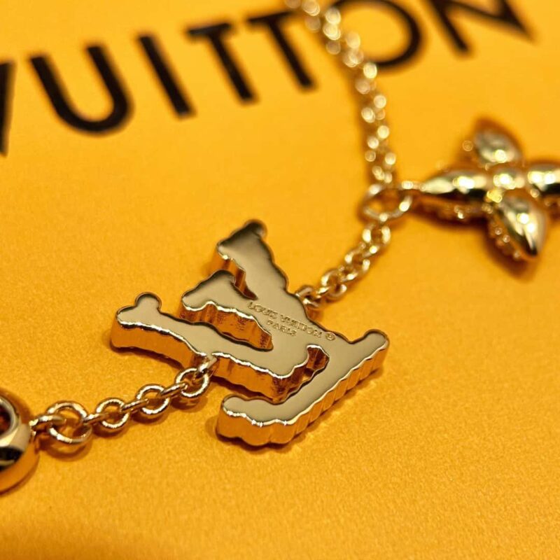 M1220A ☀Louis Vuitton 路易威登LV ICONIC TRESOR满钻粉钻手链 ☀ - Image 10
