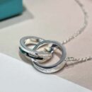 ☑️TIFFANY&Co. 双环项链