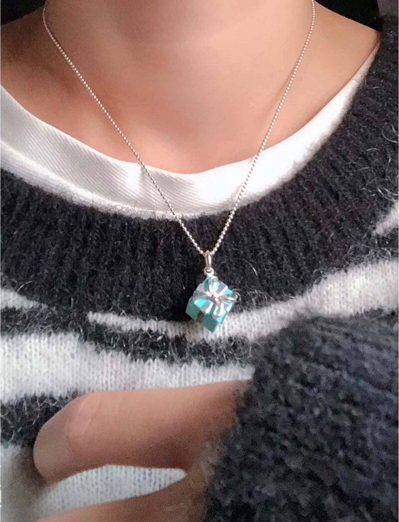 ☑️TIFFANY&Co. 礼物盒项链 - Image 7
