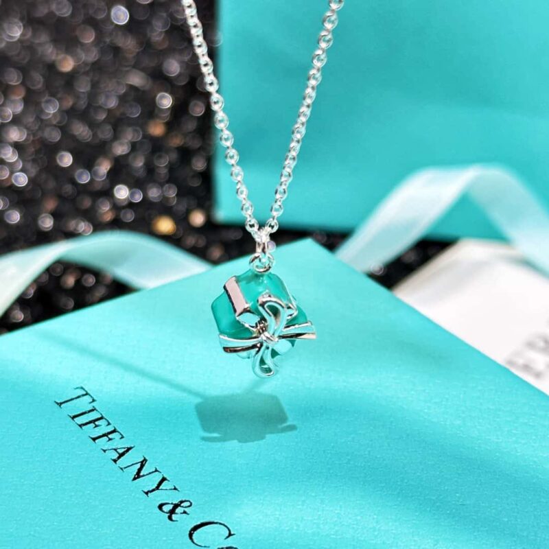 ☑️TIFFANY&Co. 礼物盒项链 - Image 9