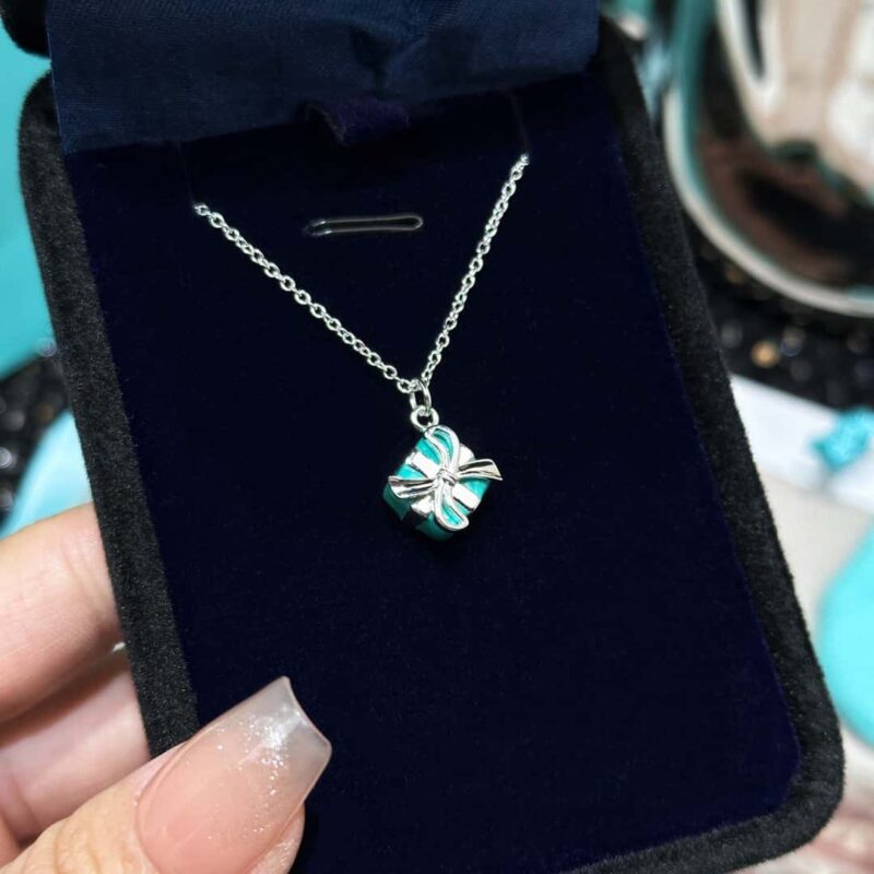 ☑️TIFFANY&Co. 礼物盒项链 - Image 11