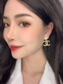 CHANEL香奈儿双c珍珠耳钉耳环