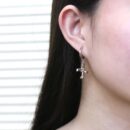☀ FENDI芬迪蝴蝶结耳钉耳环 ☀