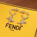 ☀ FENDI芬迪蝴蝶结耳钉耳环 ☀