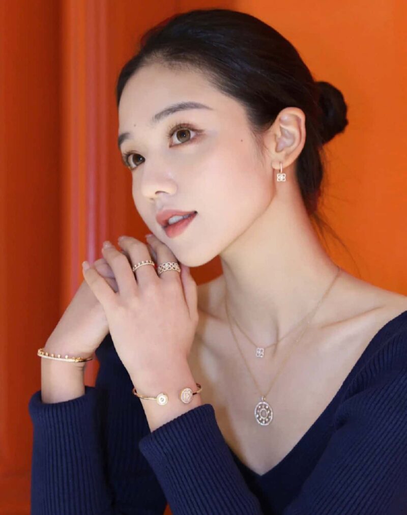☑️戴比尔斯 De Beers迷你lotus 莲花项链 - Image 8