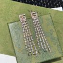 ☀Gucci古驰G字母满钻流苏耳钉耳环 ☀