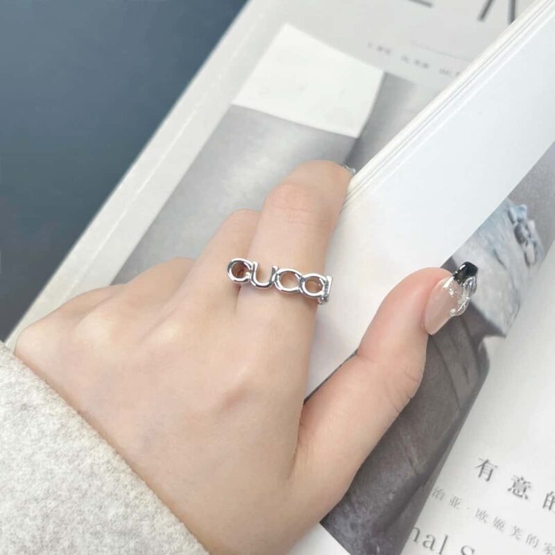 ☀原单货☀Gucci古驰光面字母戒指 ☀ - Image 10