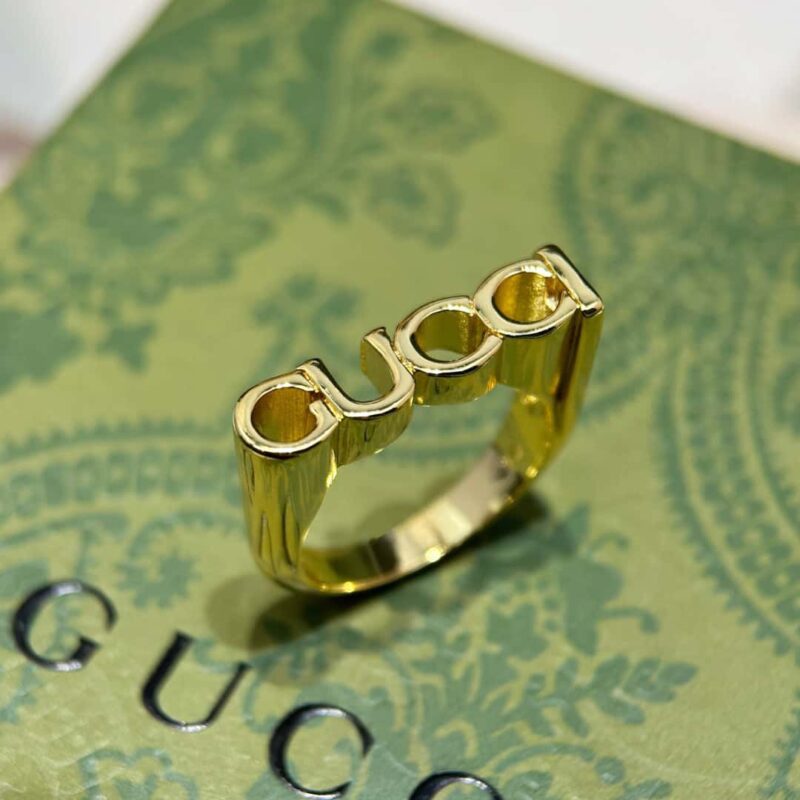 ☀原单货☀Gucci古驰光面字母戒指 ☀ - Image 11