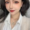 20CHANEL香奈儿金色字母项链