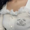 CHANEL香奈儿双c满钻胸针