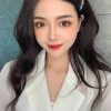 20CHANEL香奈儿双c黑皮绳发夹发卡
