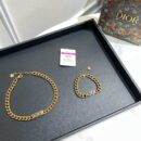 DIOR迪奥jadior字母手链项链