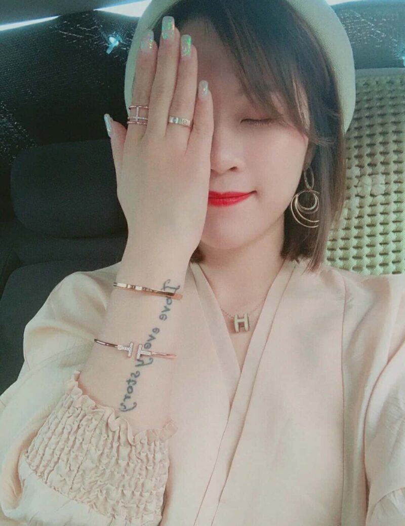带钻 ☀️Tiffany&co 蒂芙尼 经典款T字系列 带钻银色玫瑰金双T手镯 ☀️ - Image 14