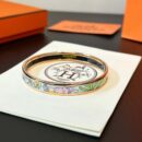 HERMES爱马仕TEA FOR TWO BANGLE兔子手镯