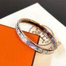 HERMES爱马仕TEA FOR TWO BANGLE兔子手镯