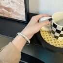 HERMES爱马仕TEA FOR TWO BANGLE兔子手镯