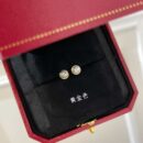 Cartier飞碟系列 单钻耳钉