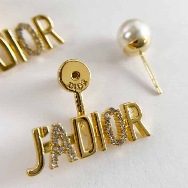 DIOR迪奥JADIOR珍珠耳钉耳环