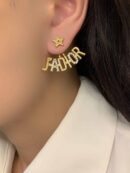 2020DIOR迪奥JADIOR星星耳钉耳环