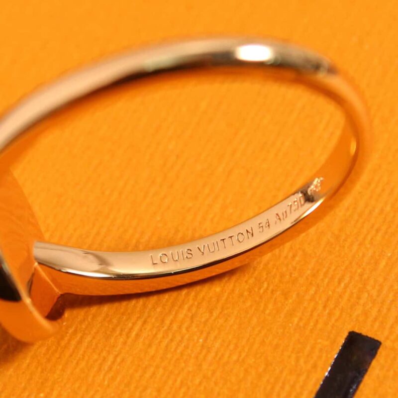 ☀Louis Vuitton 路易威登COLOR BLOSSOM MINI STAR 粉贝 白贝钻石戒指 - Image 15