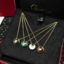 CNC版本玫瑰金色 ☀CARTIER卡地亚护身符项链 ☀